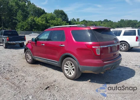2013 Ford Explorer Xlt z USA, uszkodzony, nr VIN 1FM5K7D86DGC23340